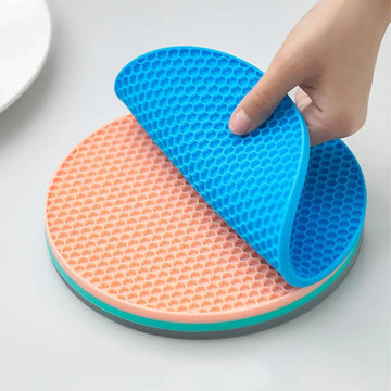 Silicone Heat-Resistant Non-Slip Mat - Microwave & Pot Holder